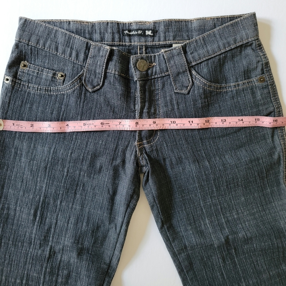 Authentic Frankie B trouser style jeans charcoal size 2